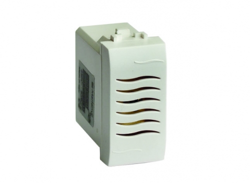 Звонок 220V черный 1 модуль