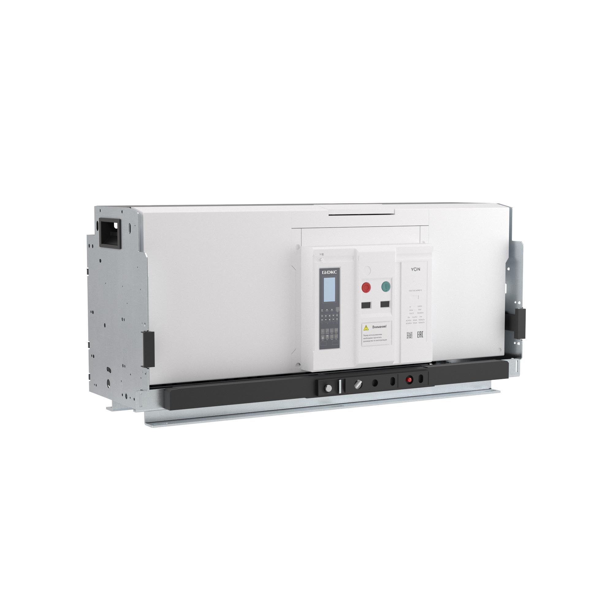 Воздушный автоматический выключатель YON pro ANX63U 4P 6300 А 160 кА, типоразмер H, расцепитель ETE, выкатной, вертикальное подключение, управление 220 В AC