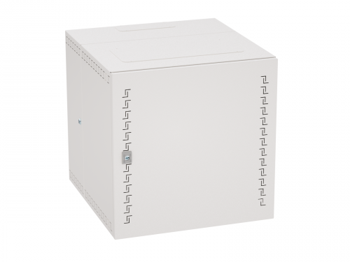 Шкаф телекоммуникационный навесной 9U (500х600х650) дверь сплошная RAL7035