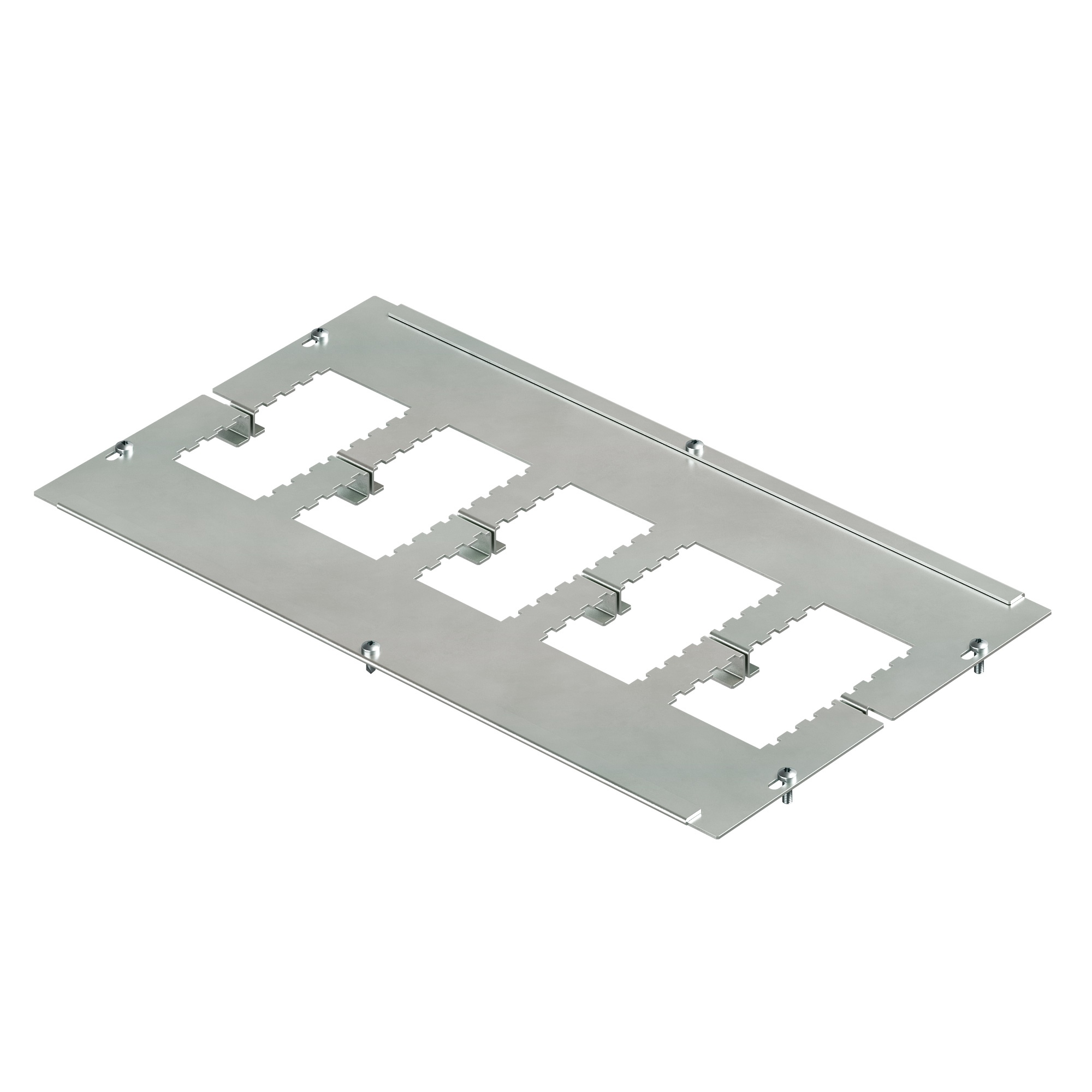 Панель для кабельного ввода для оснований корпусов CQE N, 5 мест, Ш/Г= 600 мм, упаковка - 2 шт.