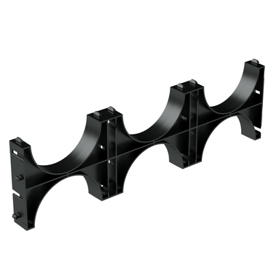 Держатель расстояния (кластер) 160мм для двустенныx труб тройной