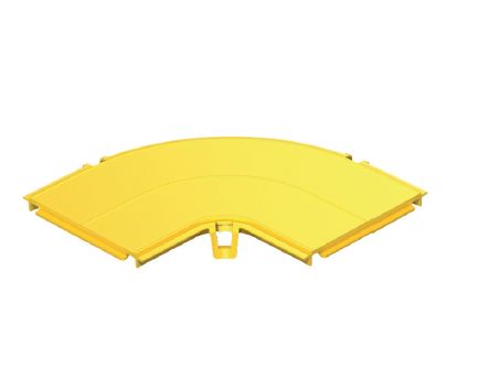 Крышка на горизонтальный поворот 90 град. оптического лотка 360 мм