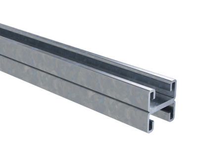 Профиль С-образный двойной 41х21 L=2100 толщина 2.5мм горячеоцинкованный