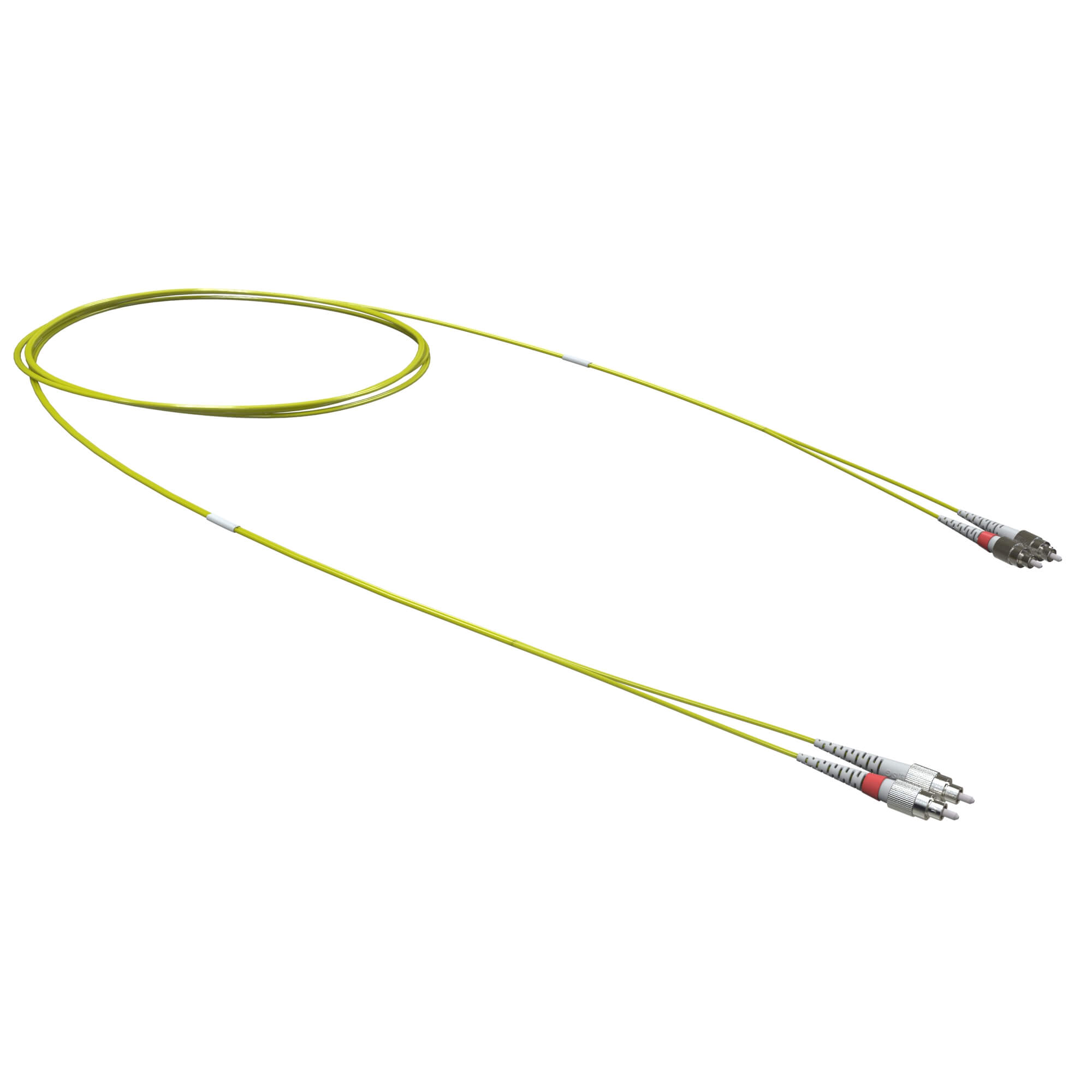 Патч-корд оптический Duplex FC-UPC/FC-UPC, 9/125 OS2, 10 м