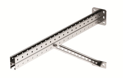 Консоль для тяжелых нагрузок 1000 мм укосина горячеоцинкованная