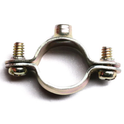 Хомут стальной М6 D=14мм с внутренней резьбой