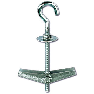 Анкер складной пружинный с крюком М4 D14