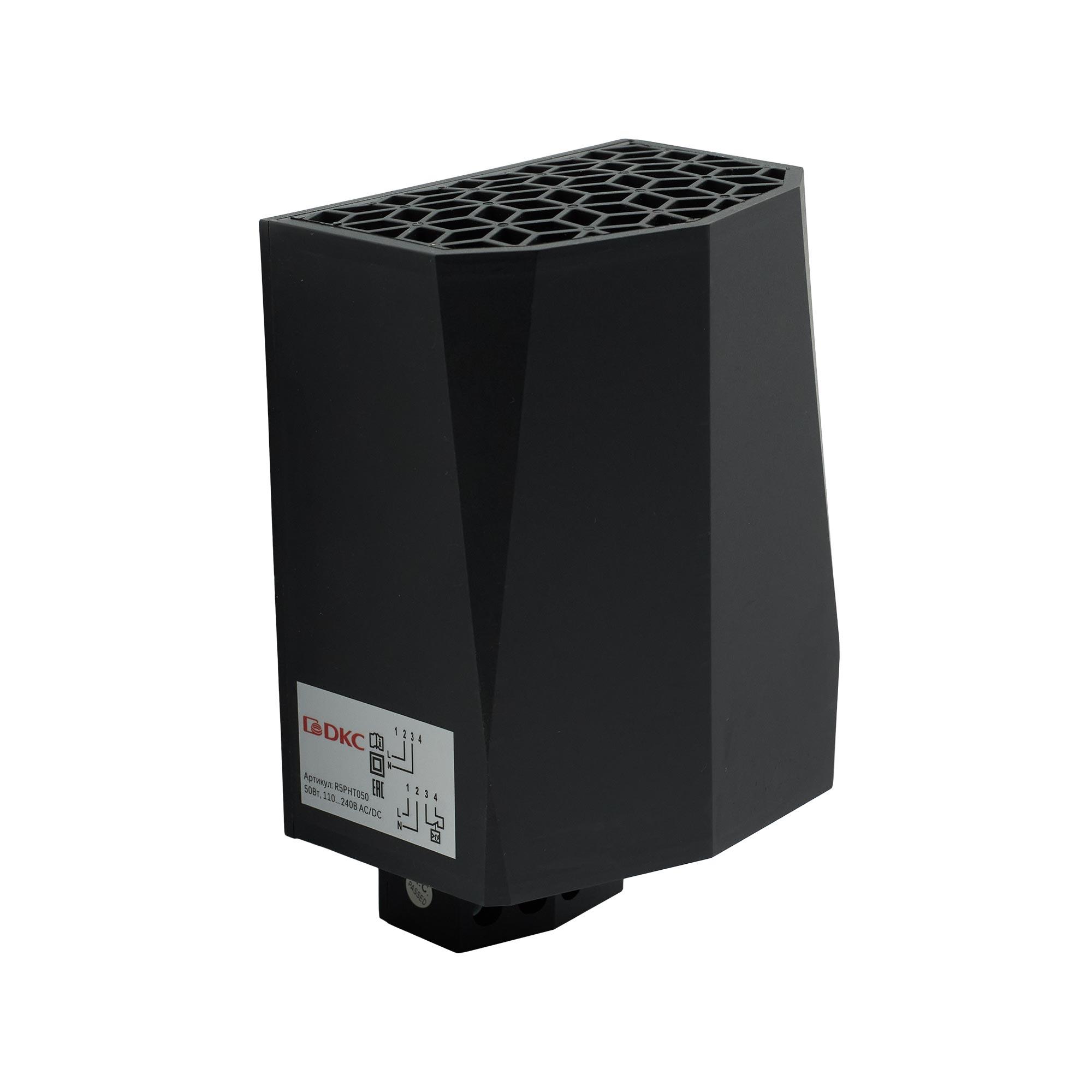 Обогреватель в пластиковом кожухе 50 Вт, 110…240 В AC/DC