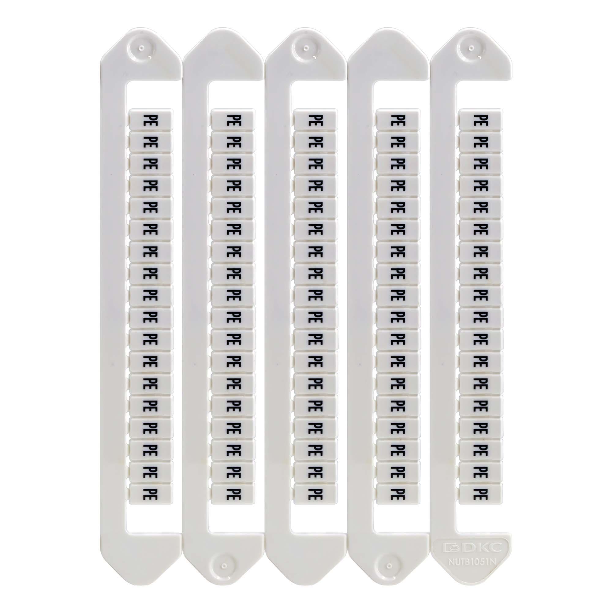 Маркировка для клемм, ширина 5 мм, символы 13 ,   горизонтальная ориентация