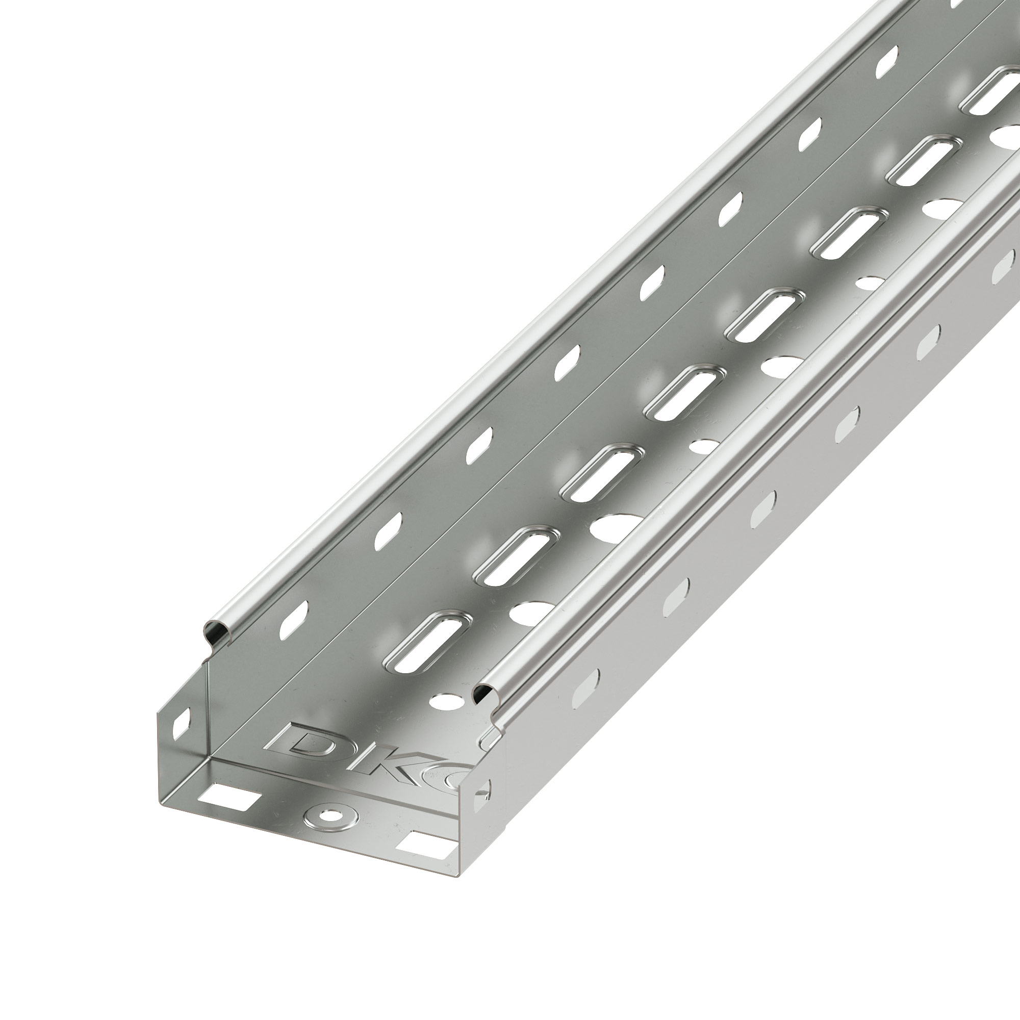 Лоток перфорированный 100х50х 2000 цинк-ламельный