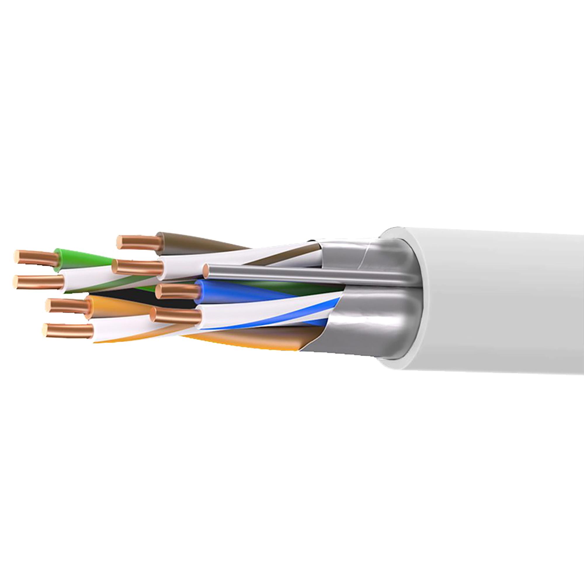 Витая пара F/UTP кат. 5E, 4 пары, нг(А)-HF, катушка 305 м