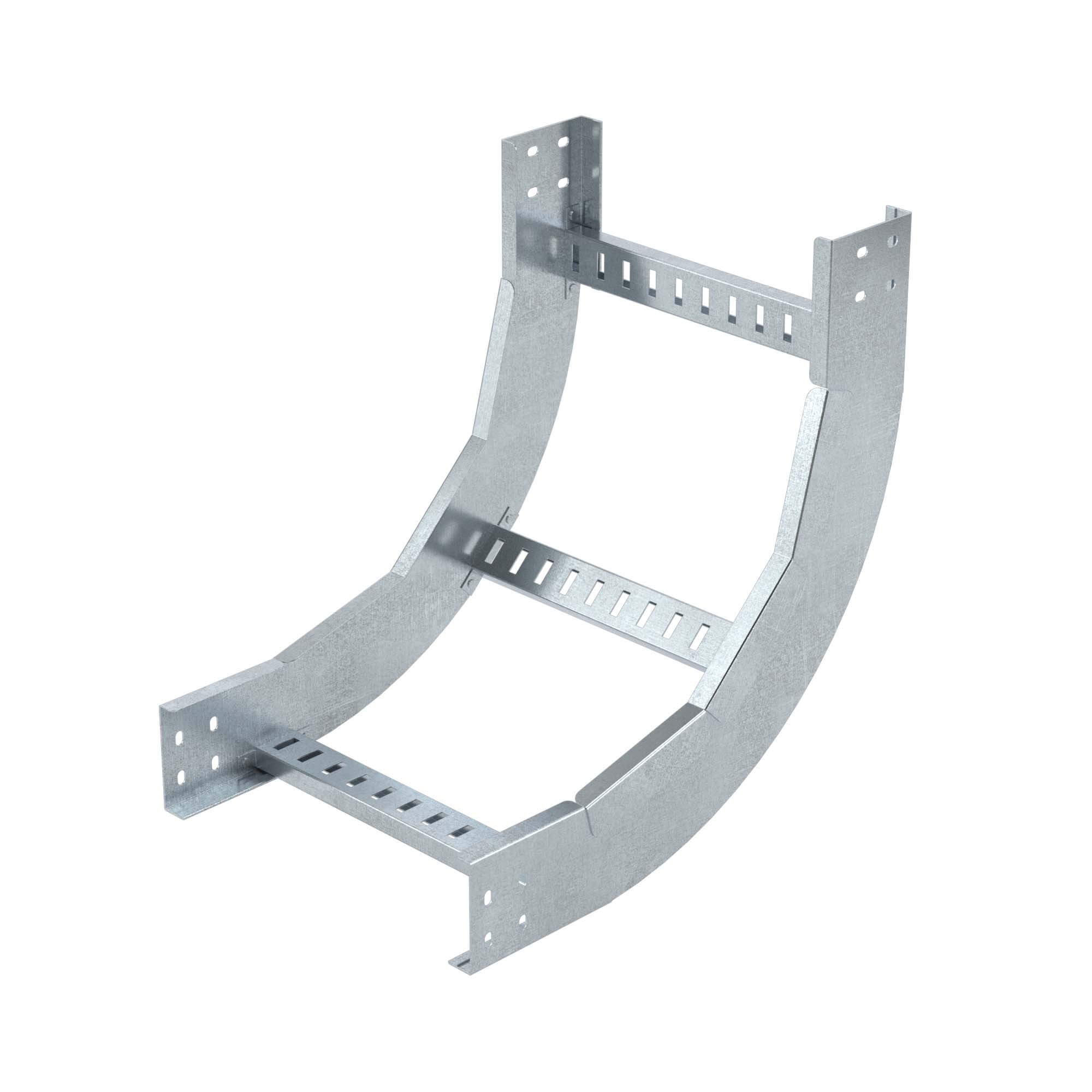 Угол вертикальный внутренний 90 градусов 50х500 R600 лонжерон 1,5 мм в комплекте крепежные элементы соединительные пластины