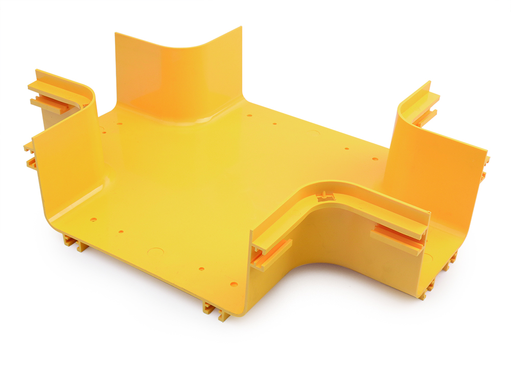 Ответвитель Х-образный оптического лотка 240х120 мм