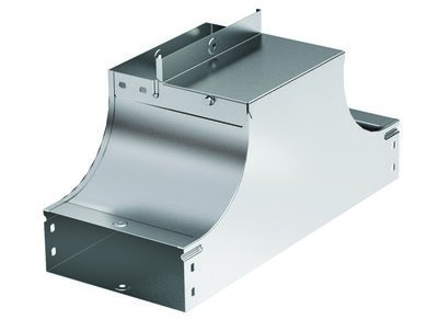 Ответвитель Т-образный вверх (плоский) TSS 150/80 в комплекте крепежные элементы соединительные пластины