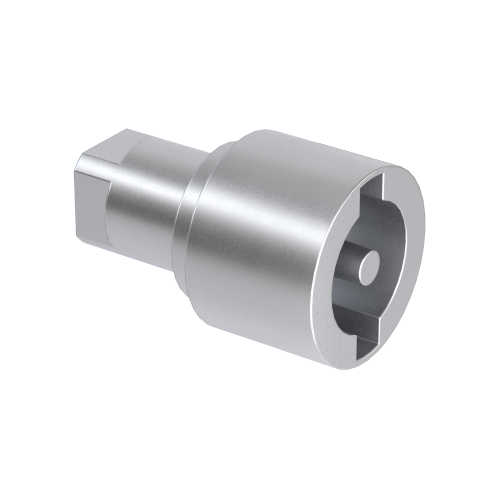 Личинка замка для вкладыша под ключ с двойной бородкой 3мм