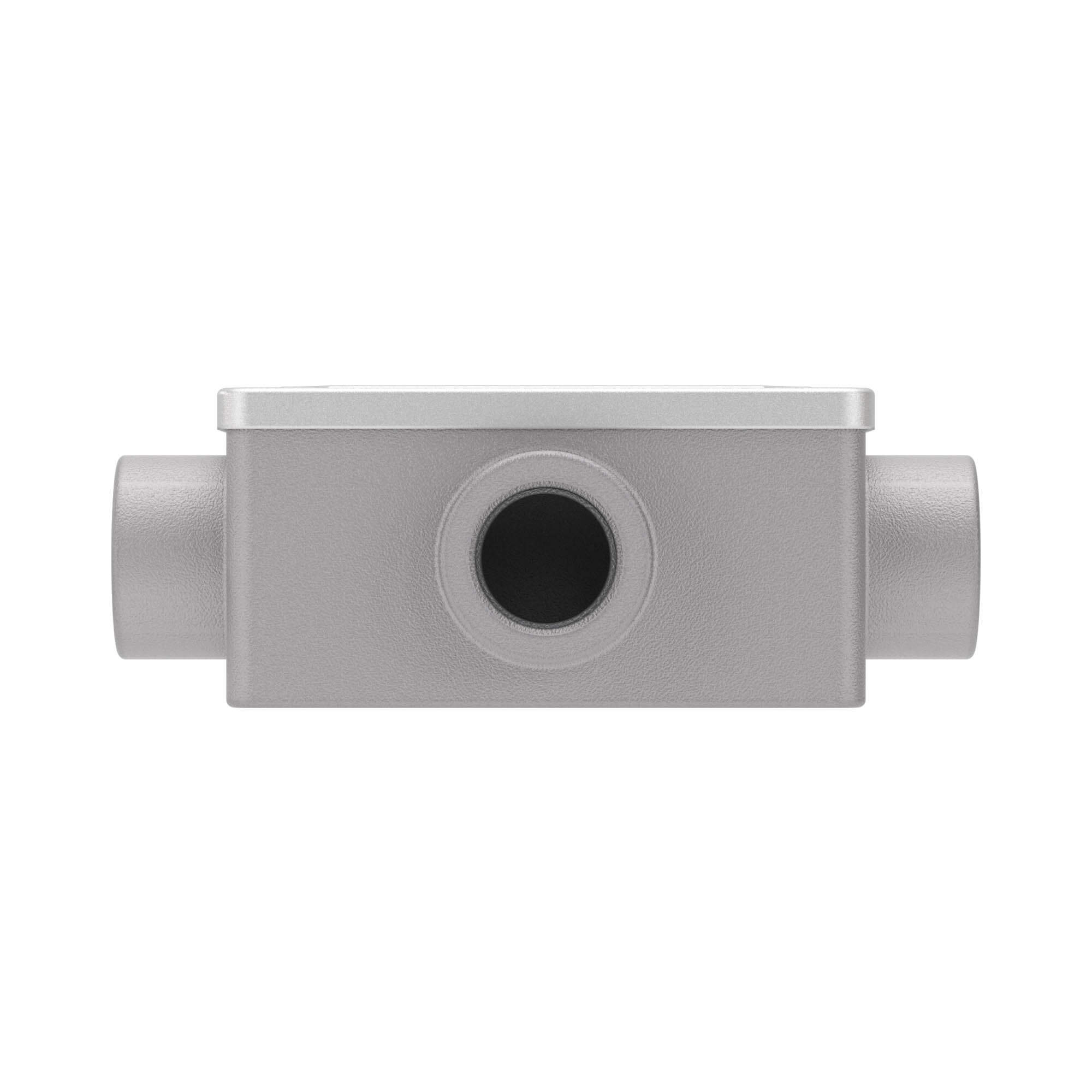 Коробка ответвительная алюминиевая 3 ввода М20х1.5 IP55 118х67х42мм