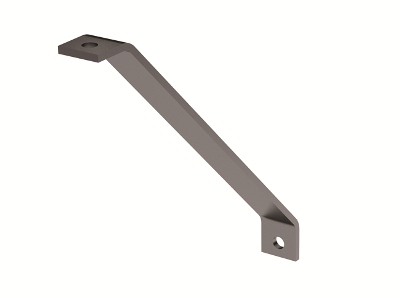 Укосина для консолей и подвесов 300 мм горячеоцинкованная