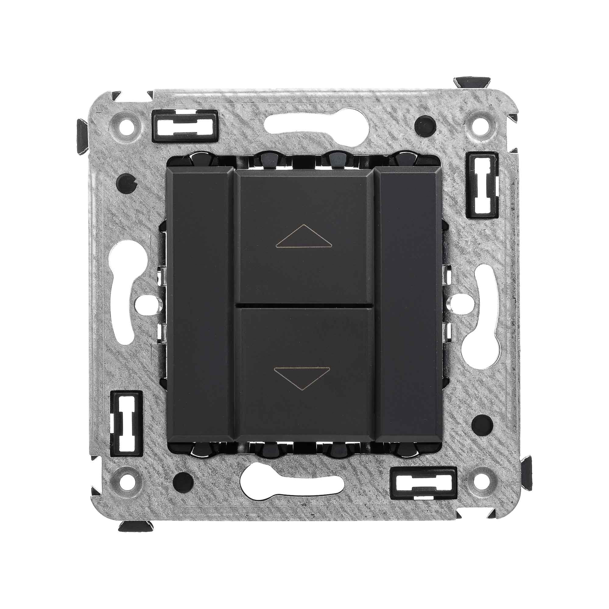 Avanti Механизм управления рольставней в стену, , Черный матовый