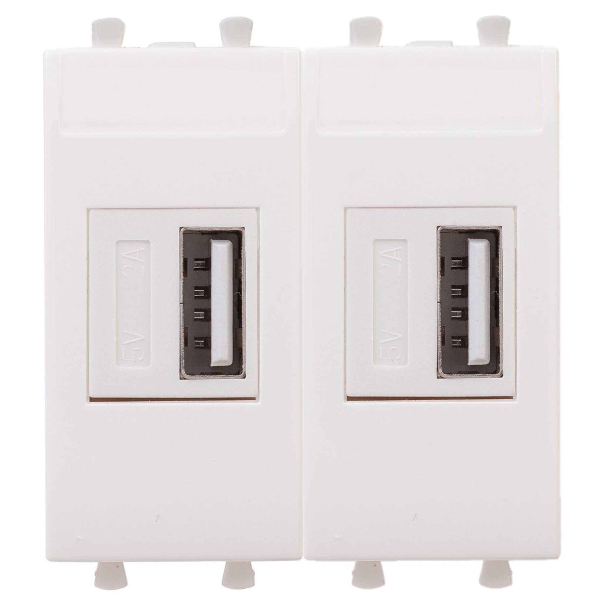 Avanti USB зарядное устройство ''Белое облако'', 2.1А, 2 модульное