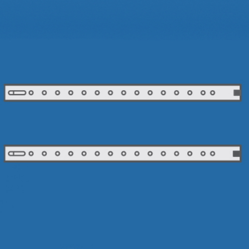 Направляющая для горизонтальных разделителей Г=195мм (2шт)