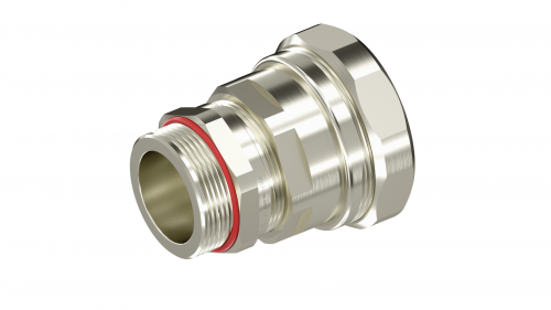 Взрывозащищенный кабельный ввод ANP под небронированный кабель в металлорукаве M16х1,5 D5-10мм, Dn12мм. Нержавеющая сталь AISI316L.IP66/68