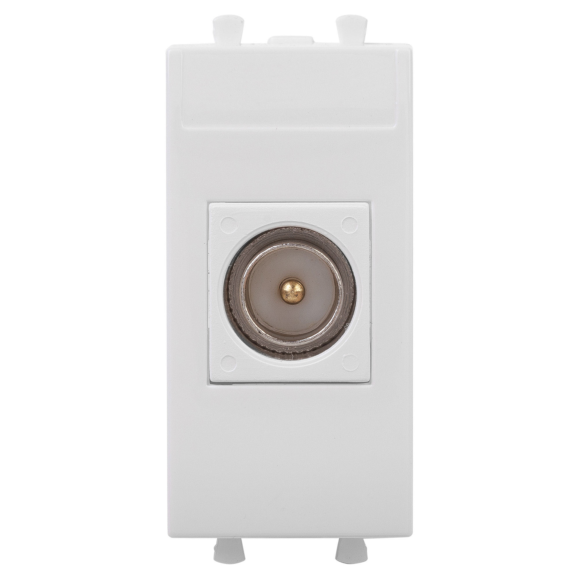 Avanti ТВ розетка оконечная ''Белое облако'', 16A, 1 модульная