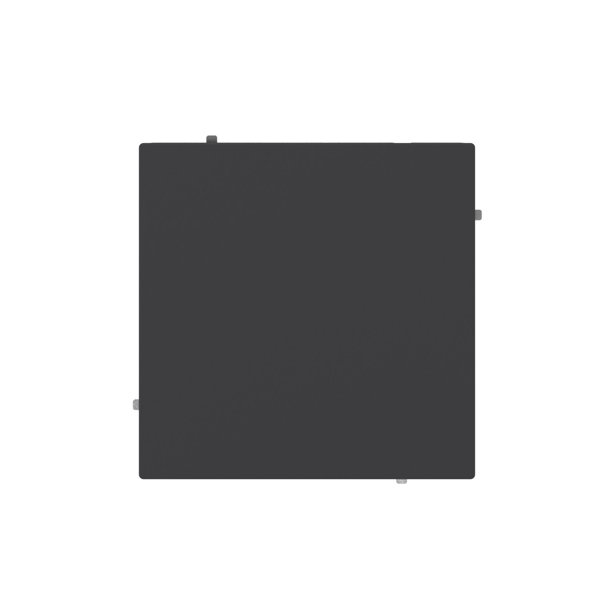 Кнопка одноклавишная, KANT, черный уголь