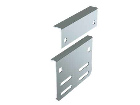 Подъем прямой крышки, цинк-ламель