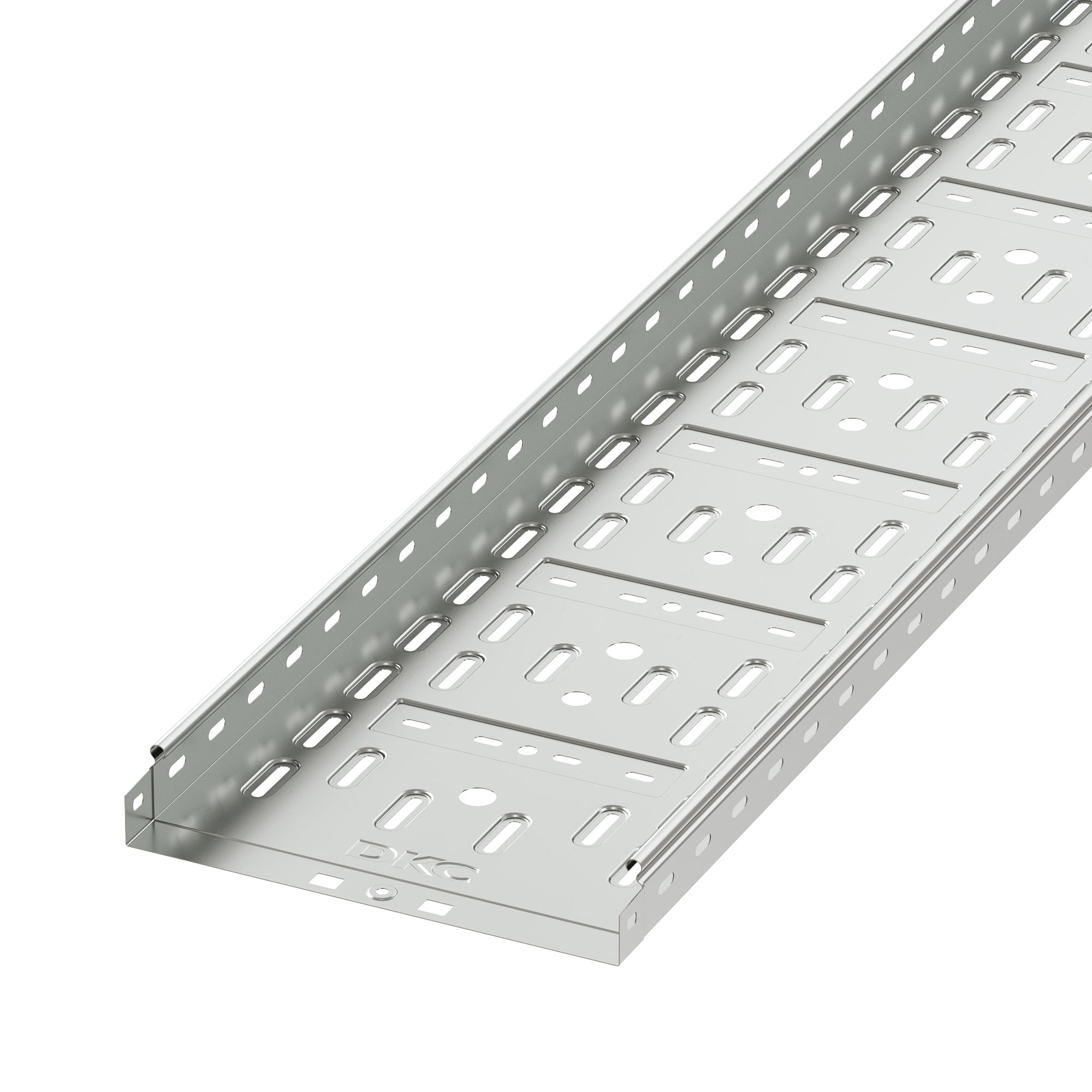 Лоток перфорированный 300х50 L=2000мм цинк-ламельный