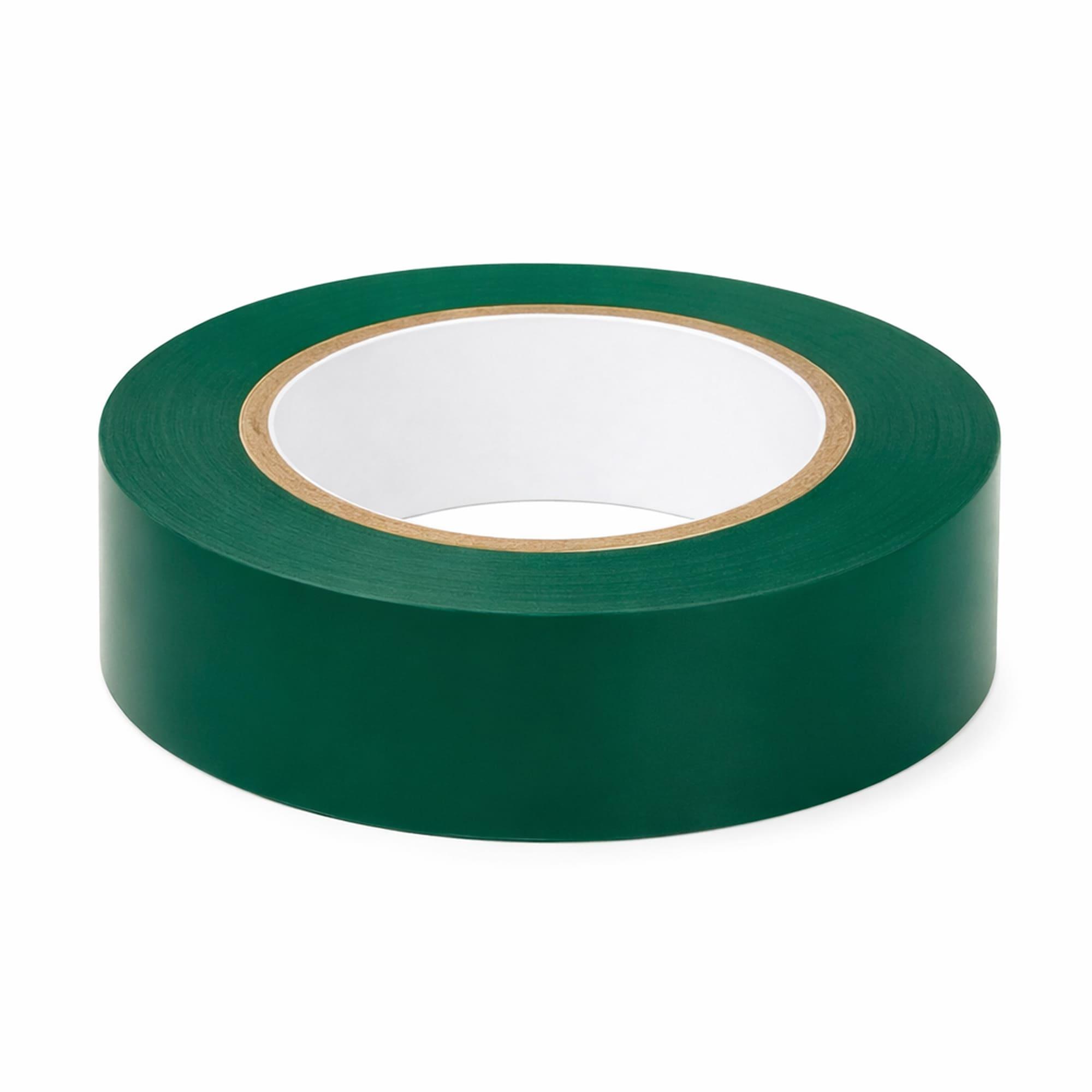 Лента изоляционная ПВХ 15x0,13 10м в рулоне Зеленая