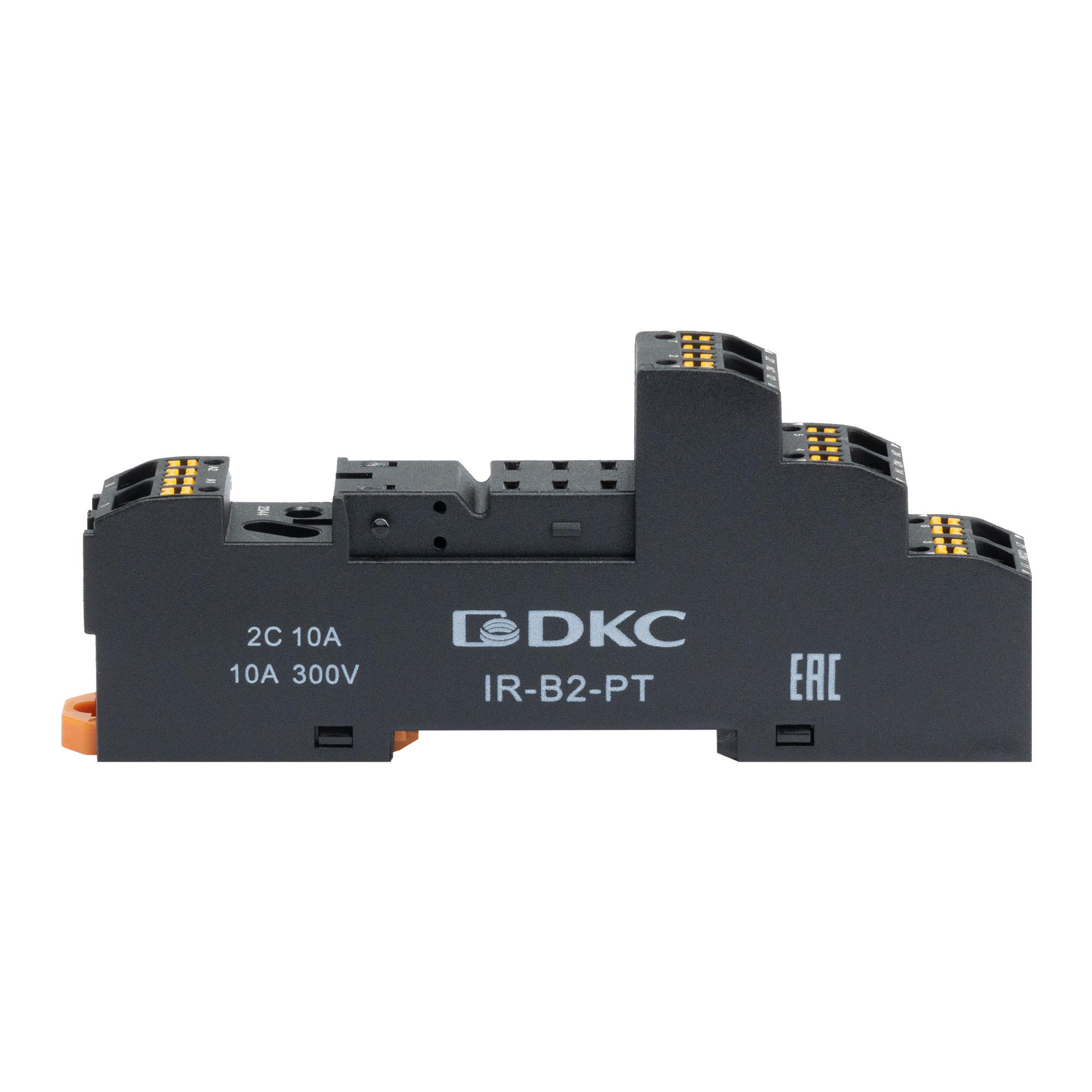 Колодка c клеммами push-in для реле на 2 группы IR-24DC/230AC-2CO