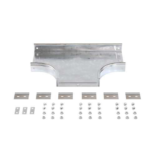 Ответвитель DPT Т-образный горизонтальный 400х50 в комплекте крепежные элементы соединительные пластины