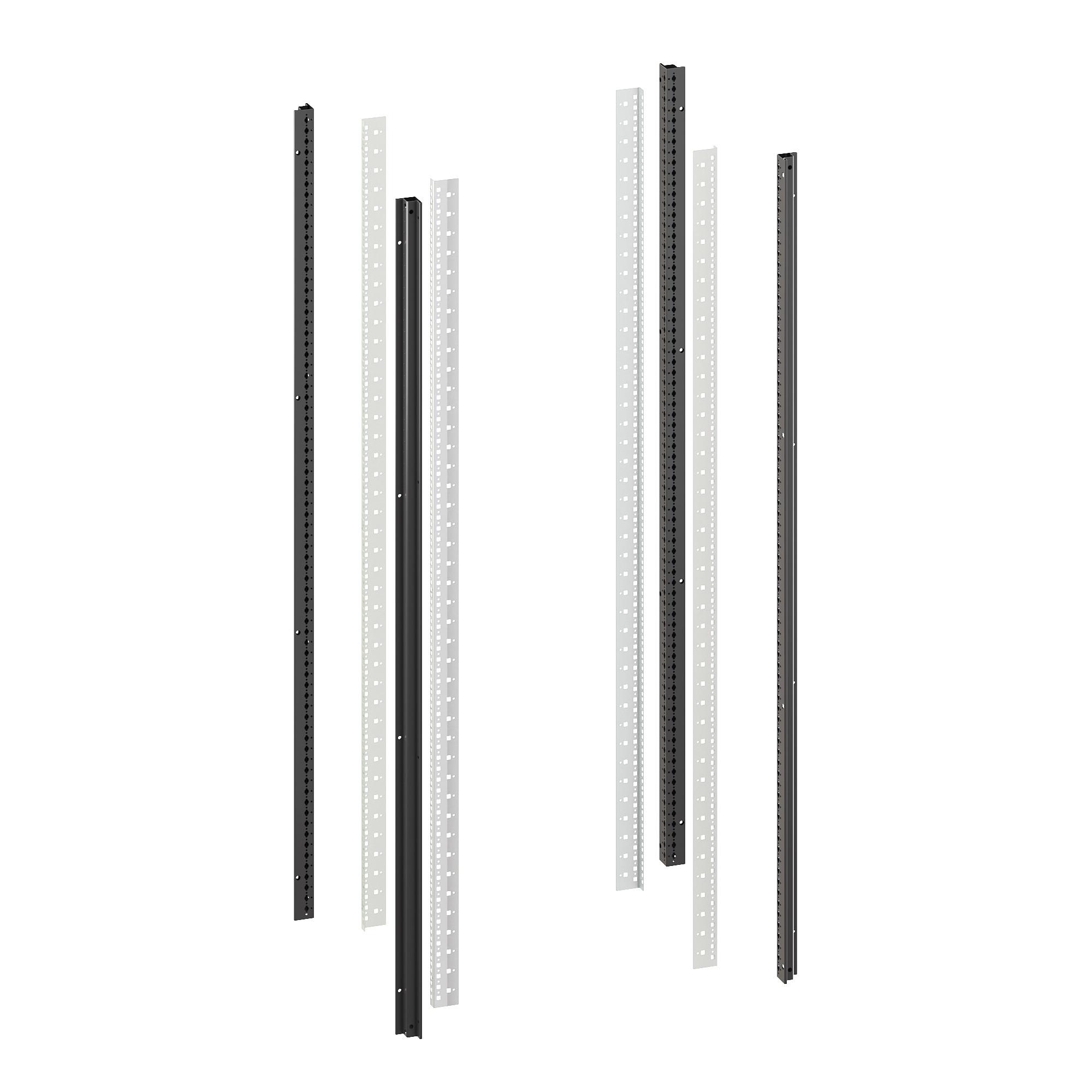 Стойки вертикальные комплект для 47U IT CQE RAL9005