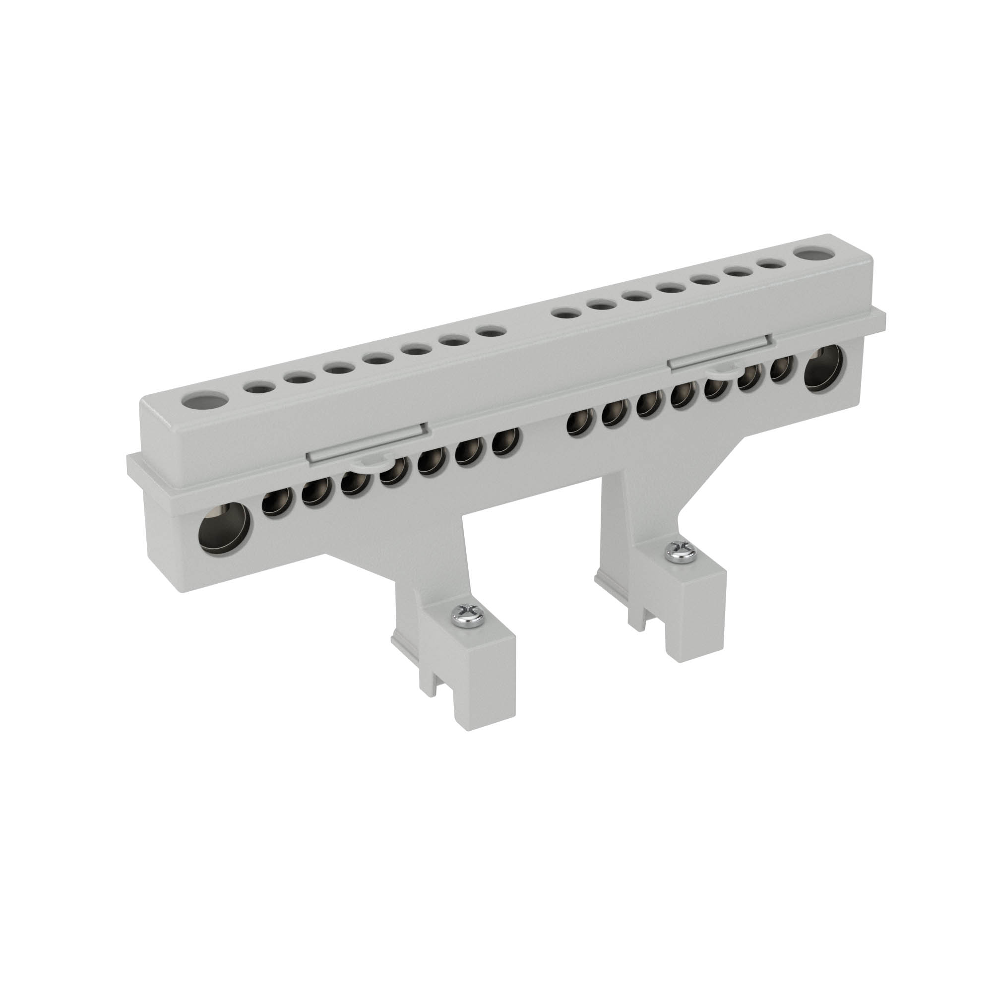 Блок клеммный 8 модулей N+PE