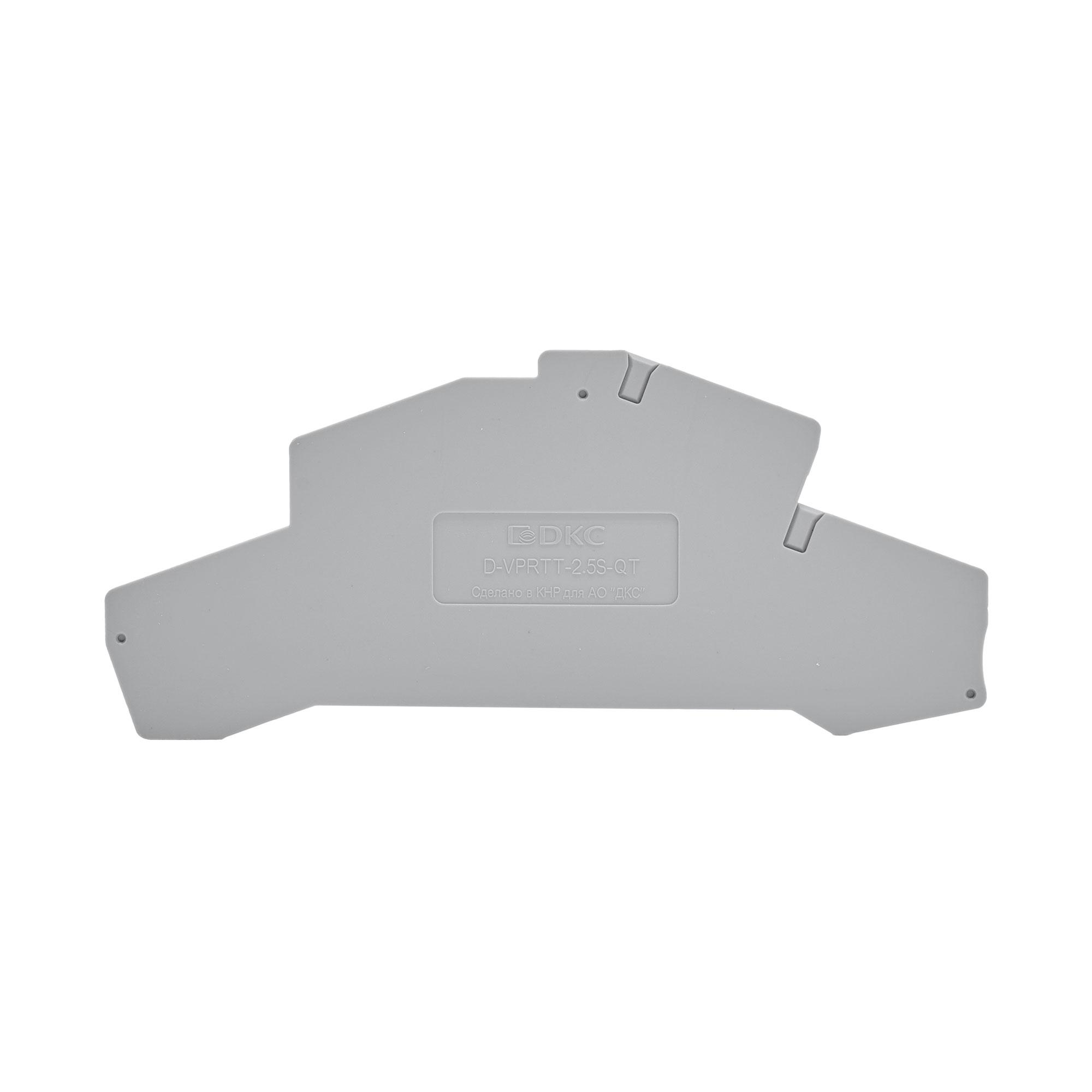 Изолятор торцевой для клеммы VPRTT-2.5S-QT