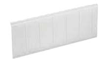 Заглушка на 4 модуля RAL9001 для настенных щитков IP41