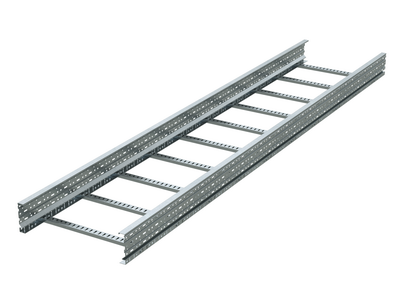 Лоток лестничный 200x400 лонжерон 1.5мм L=6000мм горячеоцинкованный