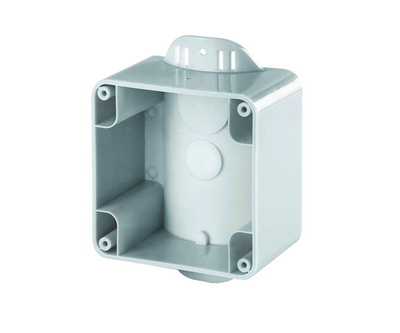 Коробка на столб боковой монтаж