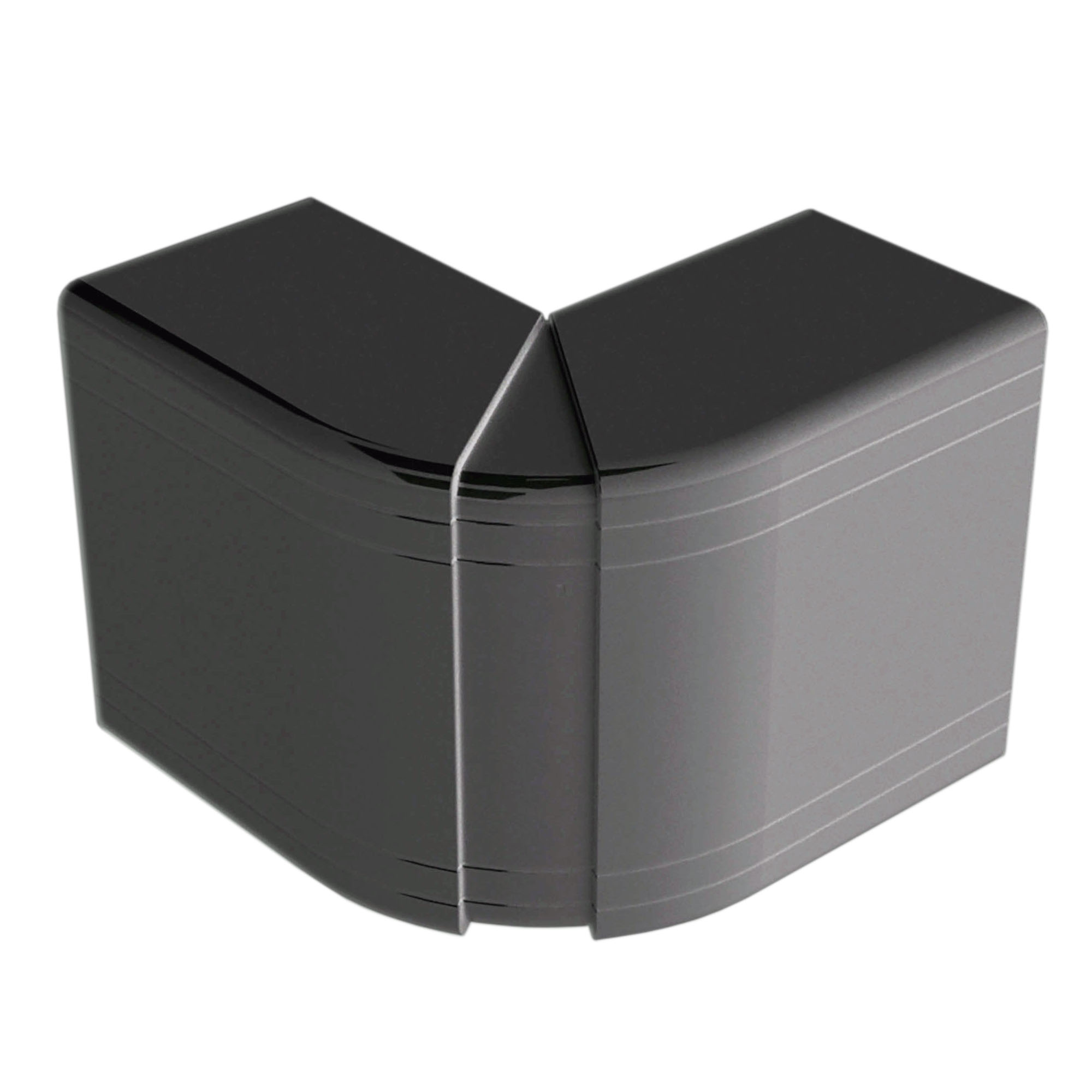 Угол внешний 110х50мм черный