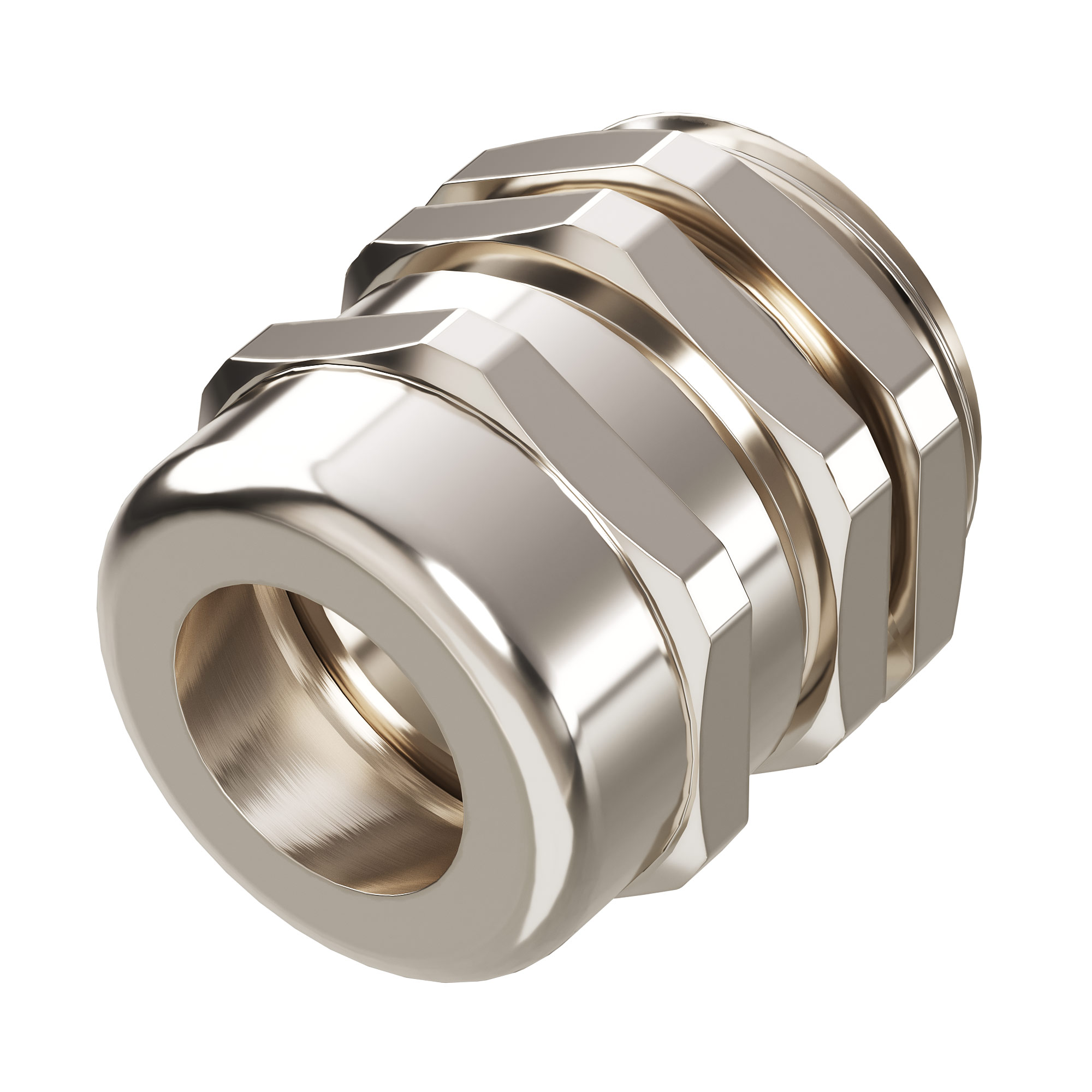 Ввод кабельный М20 латунный наружный диаметр кабеля 8-12мм