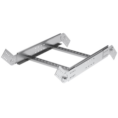 Угол вертикальный шарнирный 100х500 универсальный цинк-ламельный в комплекте крепежные элементы соединительные пластины