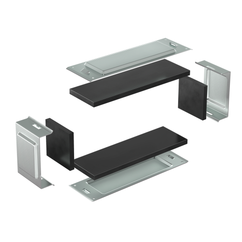 Комплект для обеспечения степени защиты IP44 в местах соединения секций лотков  500х80