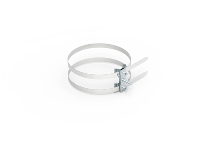 Хомут трубный двойной для изоляционной штанги D0-150мм M8