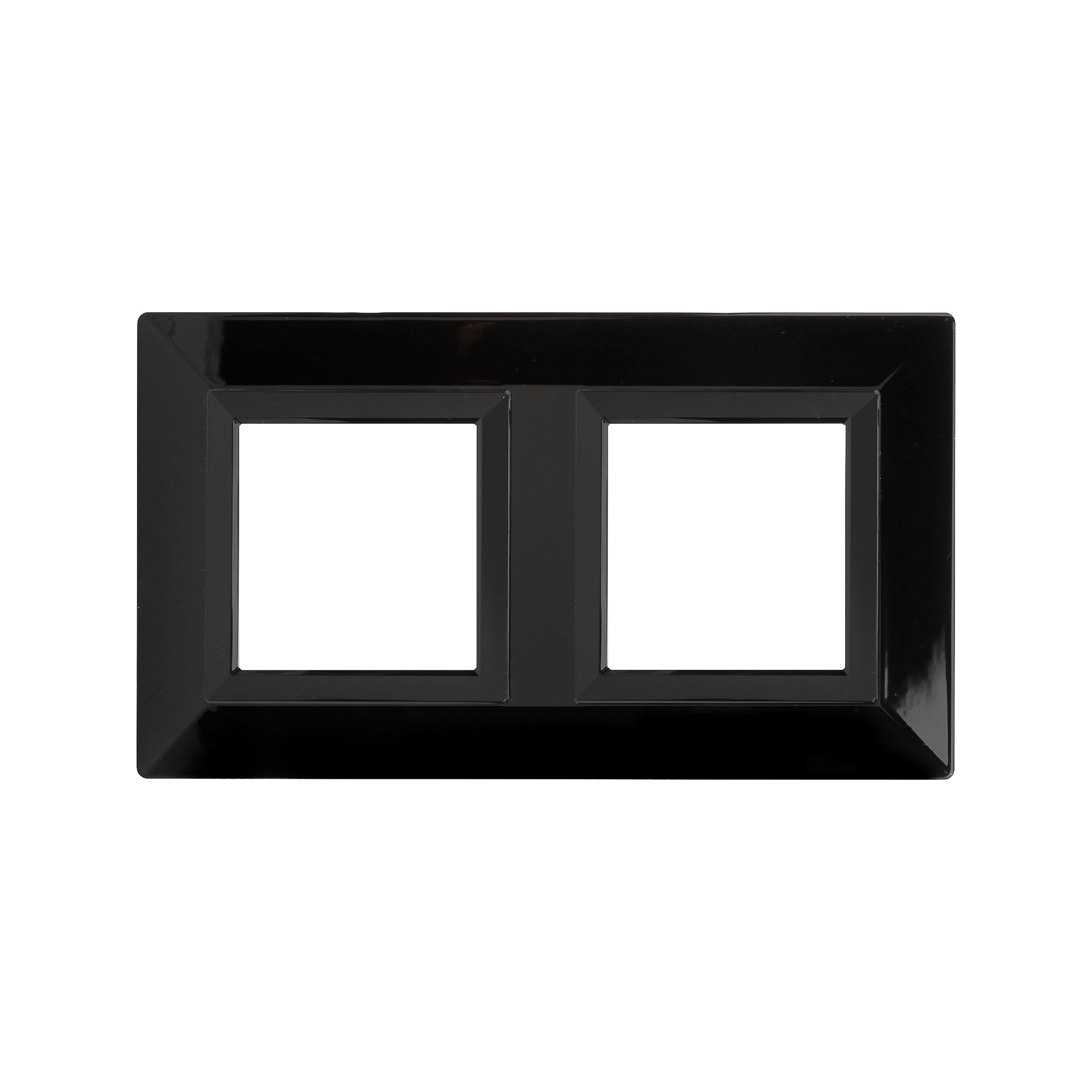 Рамка из металла, ''Avanti'', черная, 4 модуля