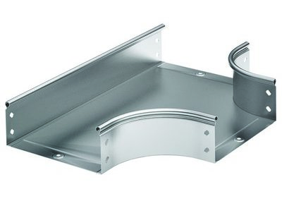 Ответвитель DPT Т-образный горизонтальный 400х80 в комплекте крепежные элементы соединительные пластины