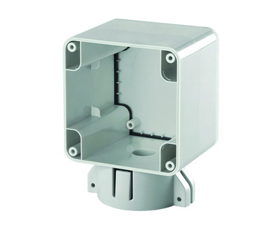 Коробка монтажная на столб/трубу (с торца)