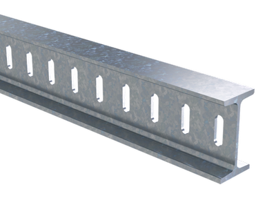 Профиль I-образный 50х100x2500 4.5мм горячеоцинкованный