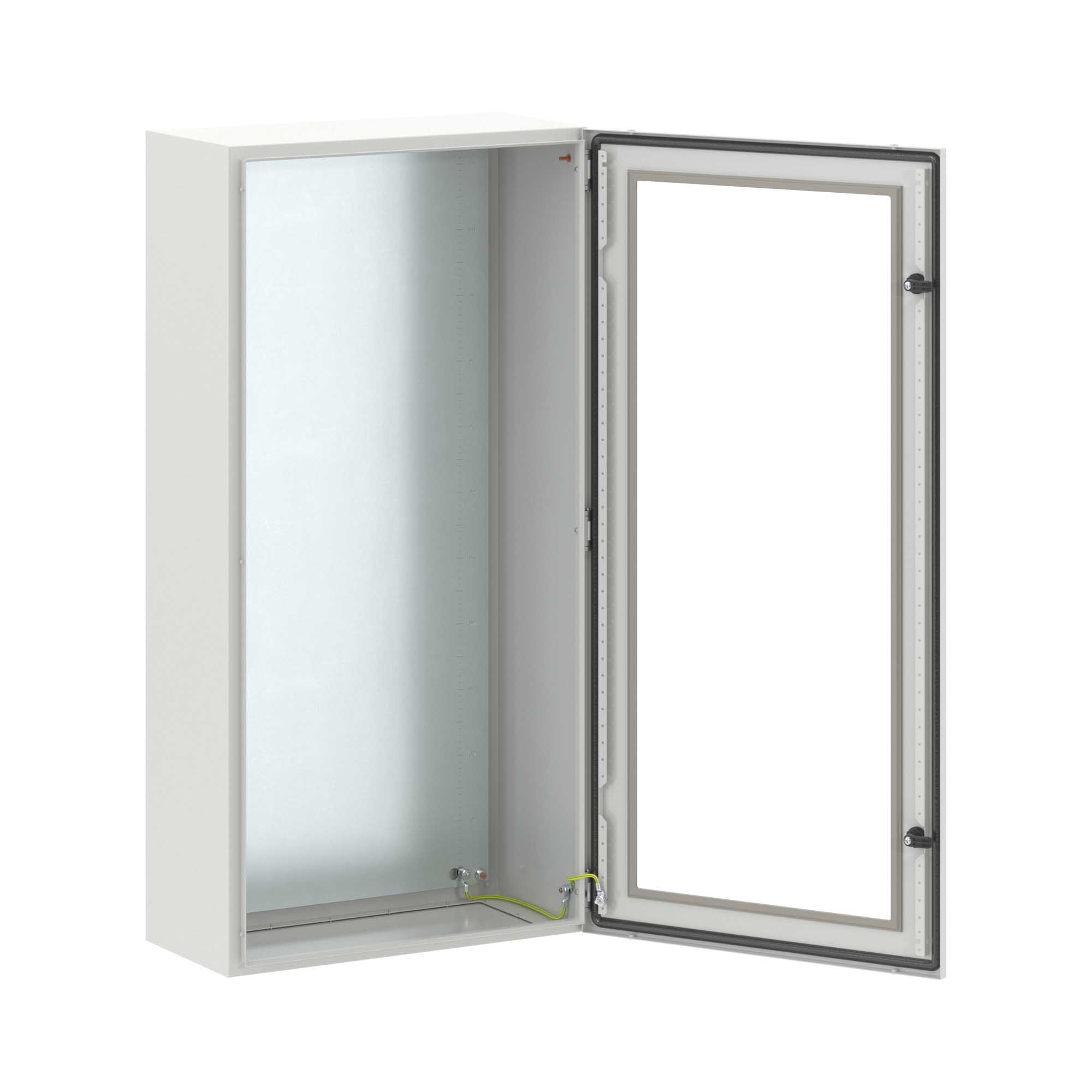 Щит монтажный ЩМП 1200x600x300 мм STE с М/П с прозрачной дверью