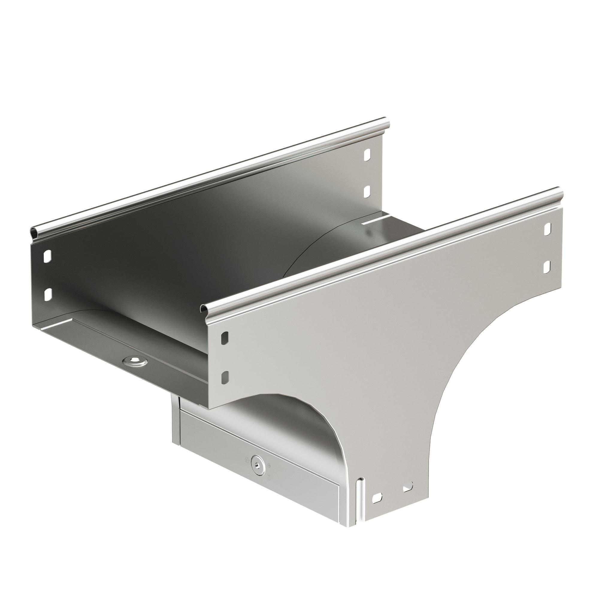 Ответвитель TD Т-образный вертикальный основание 600 H50 в комплекте крепежные элементы соединительные пластины