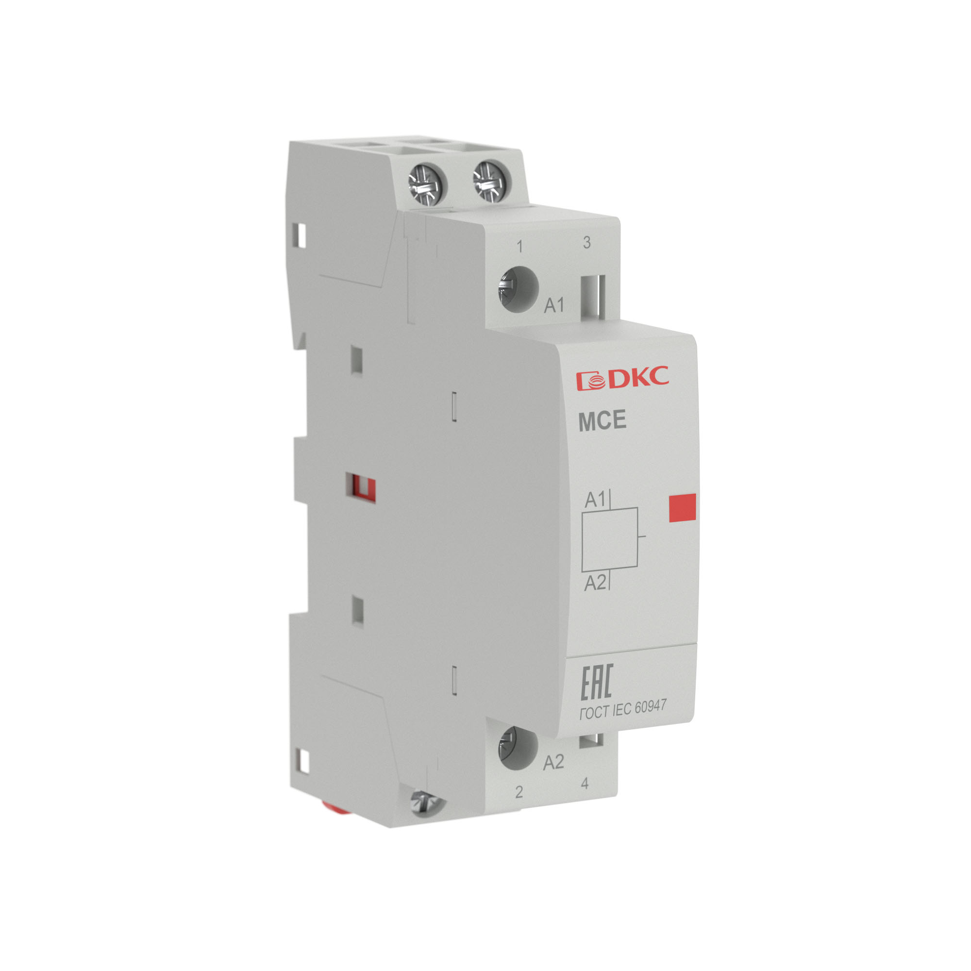 Контактор модульный YON макс (YON max) типа MCE, 2P, 20A, 240В, 2НО